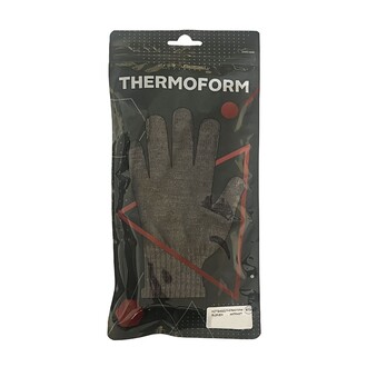 Thermoform Active Touch Parmak Dokunmatik Özellikli Unisex Eldiven Antrasit - Thumbnail