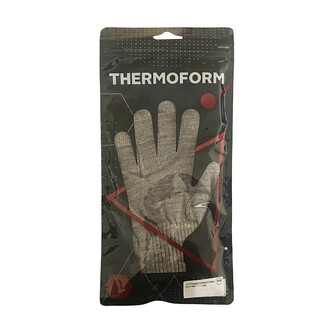 Thermoform Active Touch Parmak Dokunmatik Özellikli Unisex Eldiven Gri - Thumbnail