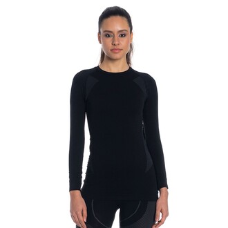 Thermoform Extreme Kadın Seamless Termal Sweatshirt Siyah - Thumbnail