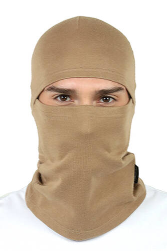 Thermoform Heavy Kar Yüz Maskesi Balaclava Kahve