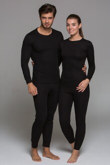 Thermoform - Thermoform Heavy Unisex Termal İçlik Siyah