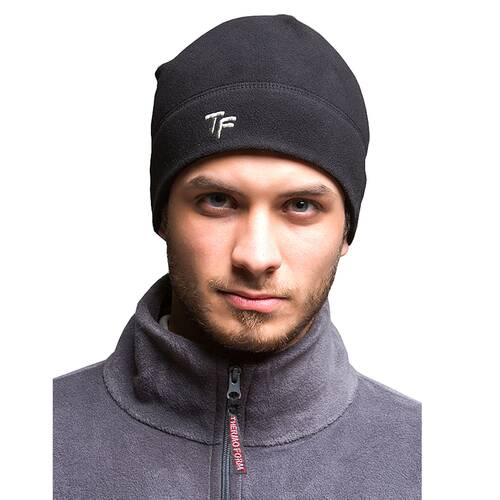 Thermoform Polar Unisex Eldiven Bere Boyunluk Seti Siyah