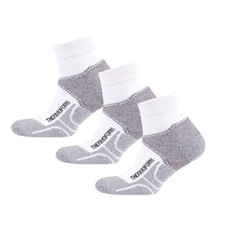 Thermoform - Thermoform Unisex Walking Patik Çorap Beyaz 3'lü Paket