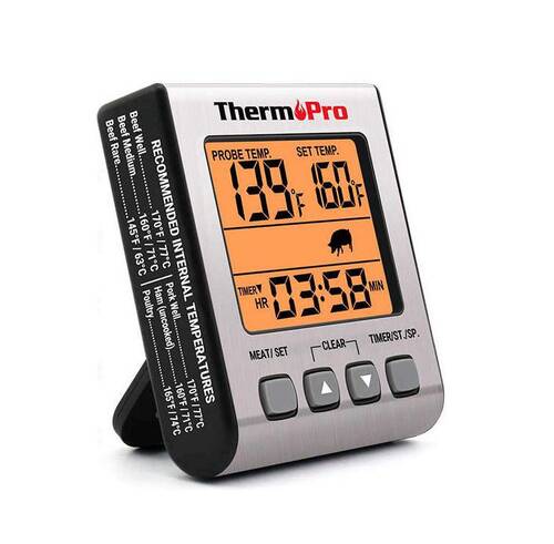 ThermoPro Dijital Problu Et Barbekü Gıda Termometresi