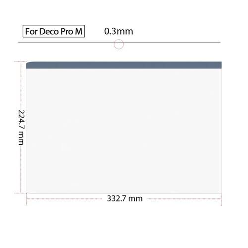 XP-Pen AC79_02 Deco Pro Medium için Koruyucu Film 2 Adet 33x23cm Protective film