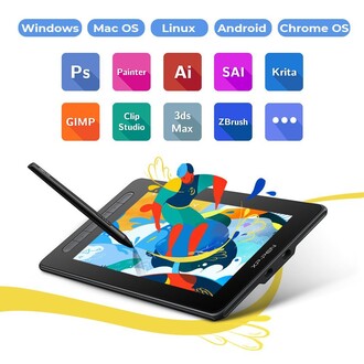 XP-Pen Artist 10 2nd Generation Grafik Ekran Tablet Pembe - Thumbnail