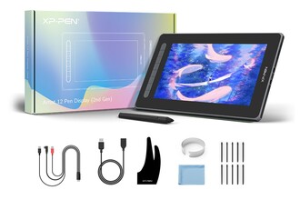 XP-Pen Artist 12 2nd Generation Grafik Ekran Tablet Siyah - Thumbnail