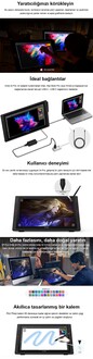 XP-Pen Artist 24 Pro Grafik Ekran Tablet-DEFOLU - Thumbnail