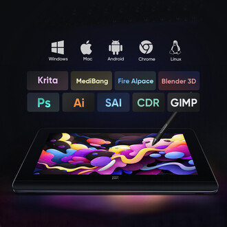 XP-Pen Artist Pro 16 Grafik Ekran Tablet 2nd Generation - Thumbnail