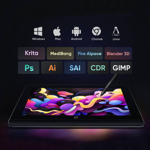 XP-Pen Artist Pro 16 Grafik Ekran Tablet 2nd Generation