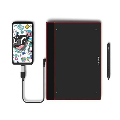 XP-Pen Deco Fun L Grafik Tablet Kırmızı