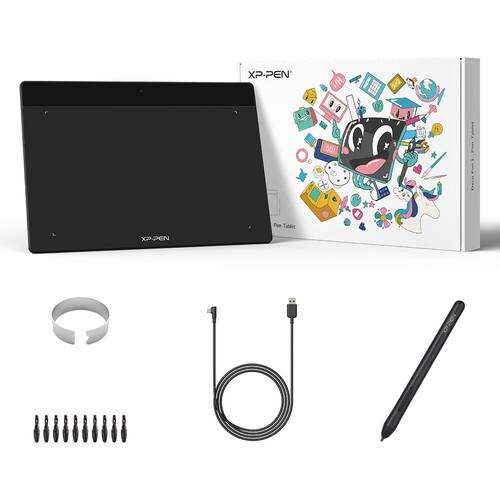 XP-Pen Deco Fun L Grafik Tablet Siyah