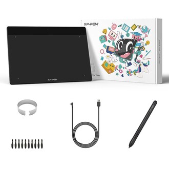 XP-Pen Deco Fun XS Grafik Tablet Siyah - Thumbnail