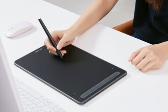 XP-Pen Deco LW_BK Bluetooth Kablosuz Grafik Tablet Siyah - Thumbnail