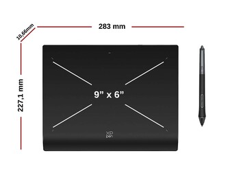 XP-Pen Deco Pro MW 2nd Generation Bluetooth Kablosuz Grafik Tablet Medium - Thumbnail